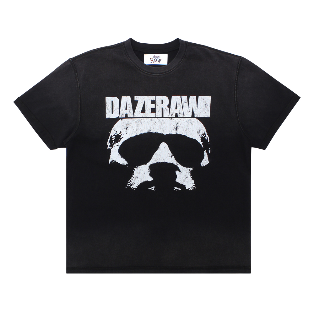 DAZE RAW - Logo - Black T-Shirt