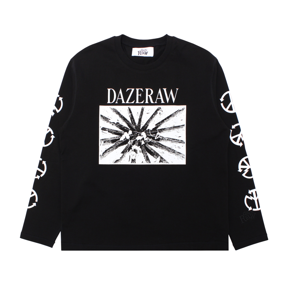 DAZE RAW - F.O.F. - Black Longsleeve