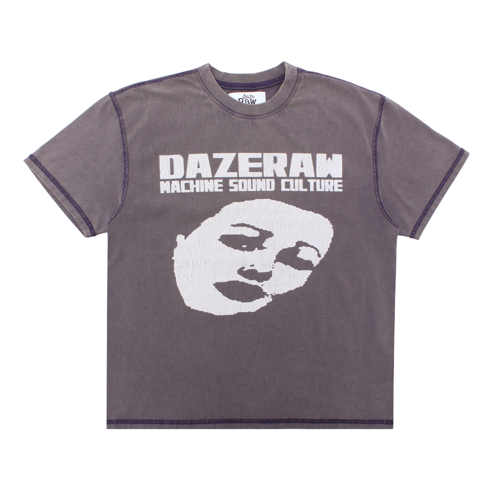 DAZE RAW - Machine Sound Culture - Purple T-Shirt
